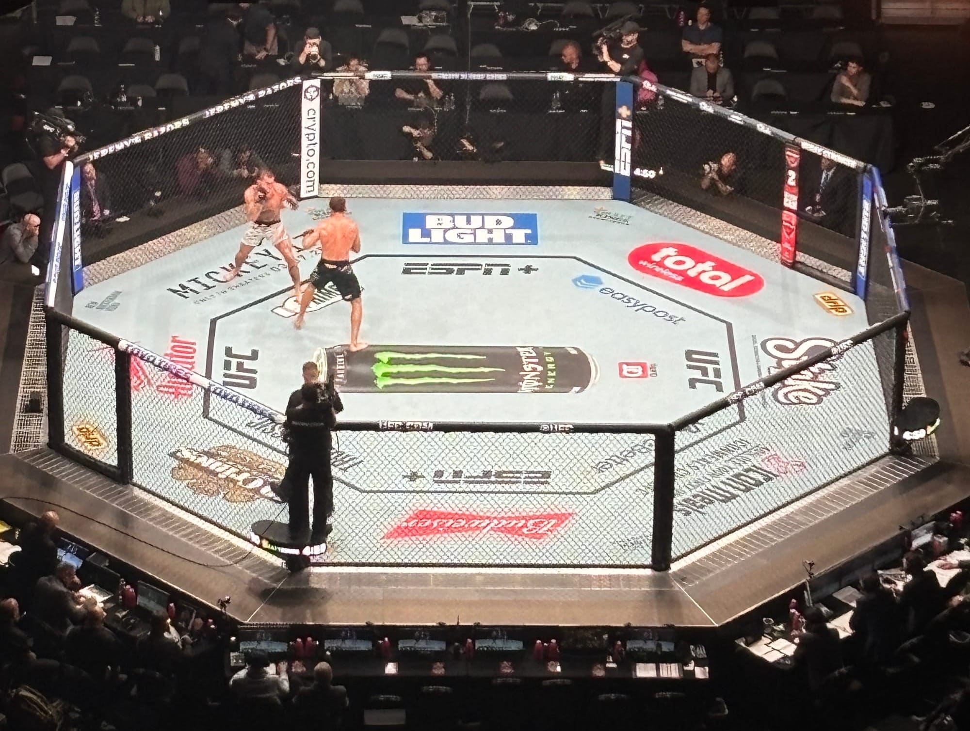 View for UFC Fight Night Cejudo vs Song